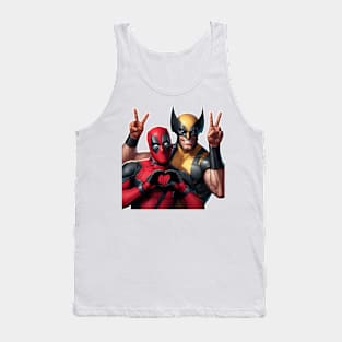 Deadpool and Wolverine Tank Top